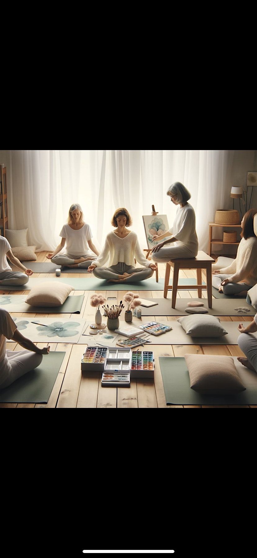 Relax and Unwind: Art Therapy and Restorative Yoga