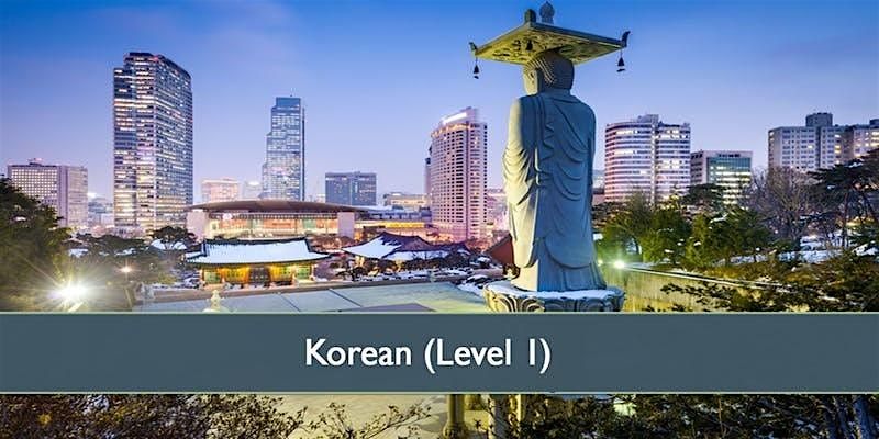 Korean Level 1A - April 2024