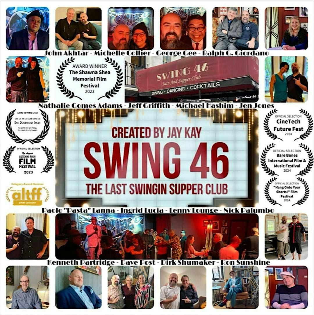 SUNDAY | FILM SCREENING The Last Swingin' Supper Club