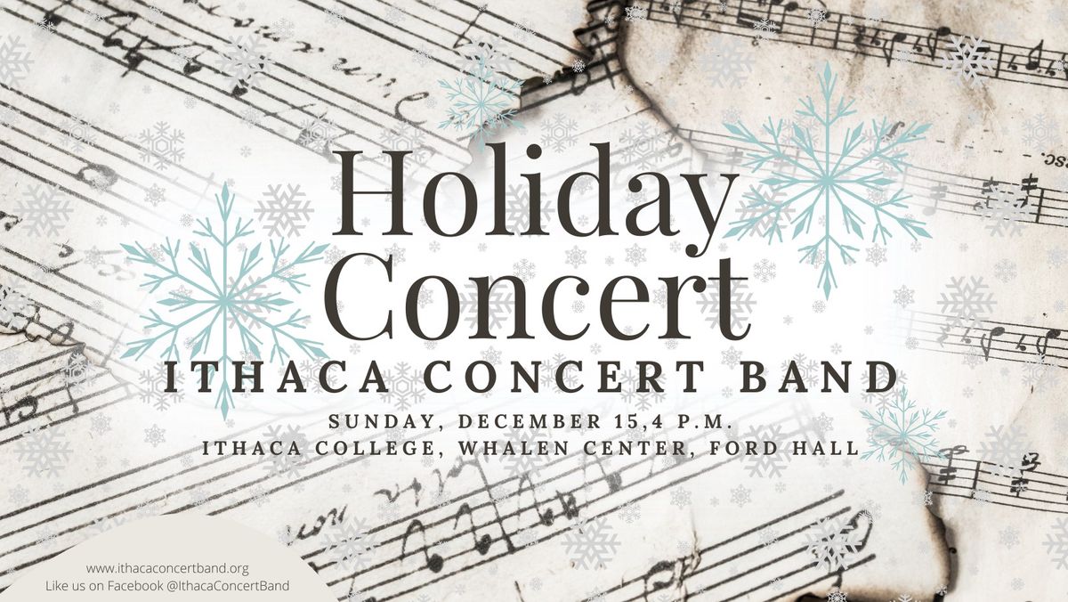 Ithaca Concert Band Holiday Concert