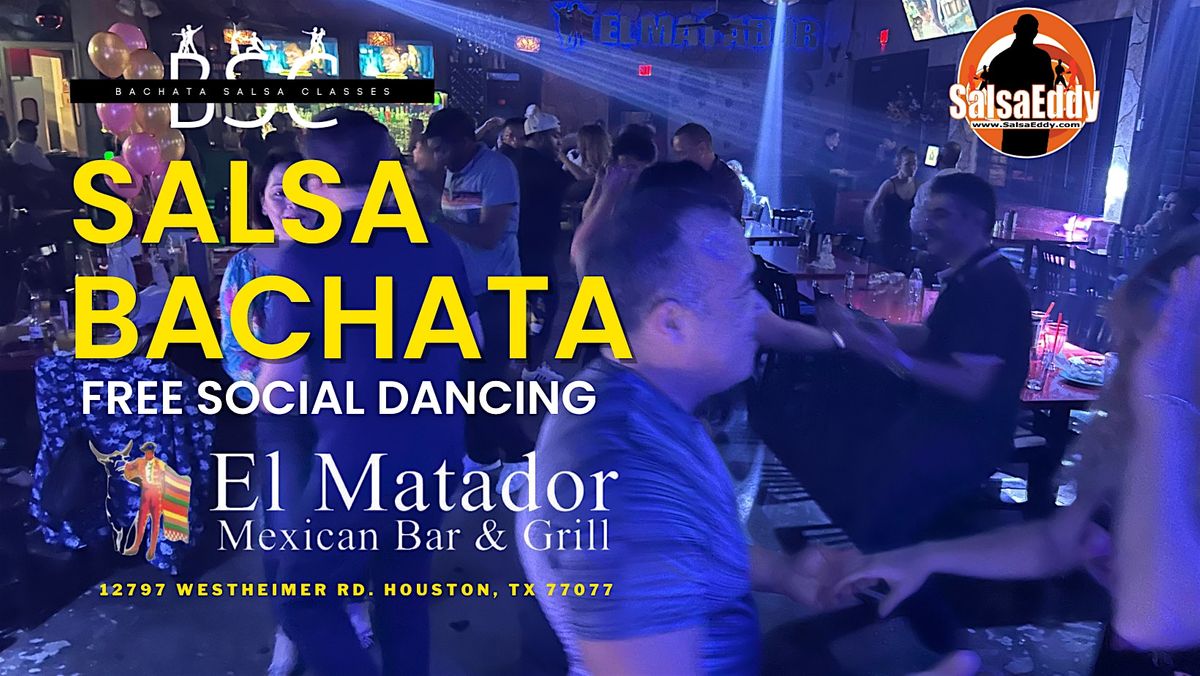 Thursdays in West Houston Area: Let's Dance! Bachata & Salsa Classes!