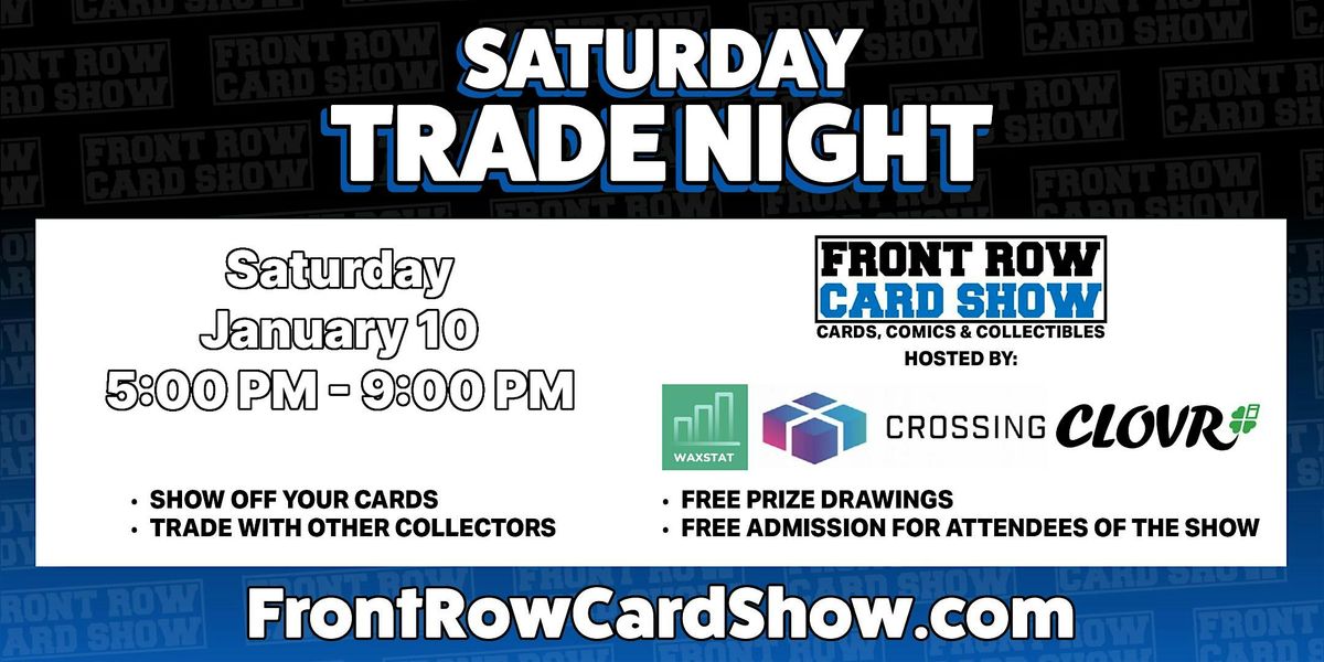 Trade Night at Front Row Card Show Las Vegas