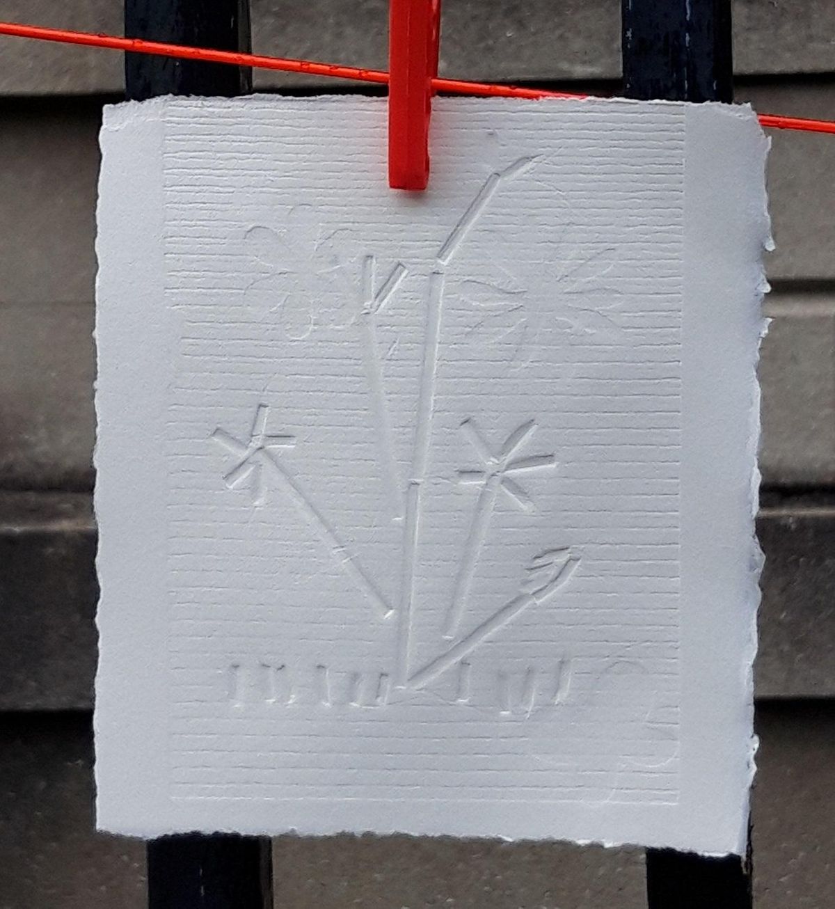 Make Your Own Embossed Christmas Card