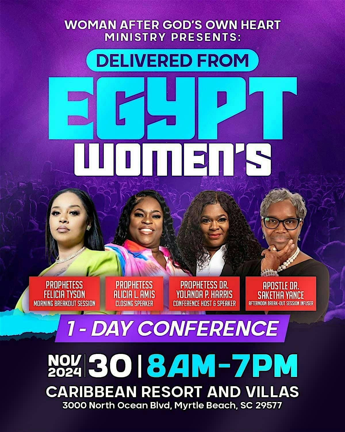 WAGOH Ministry & POL Present: Delivered From Egypt  - 1 Day Conference