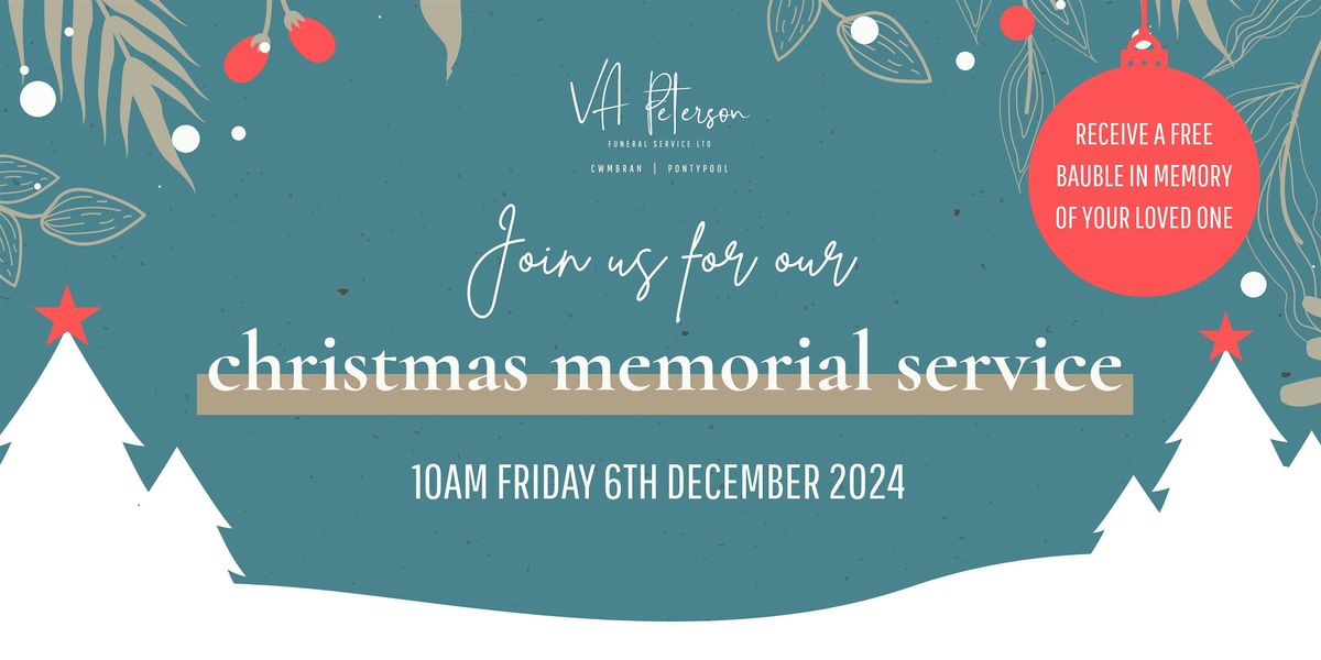 Christmas Memorial Service 2024