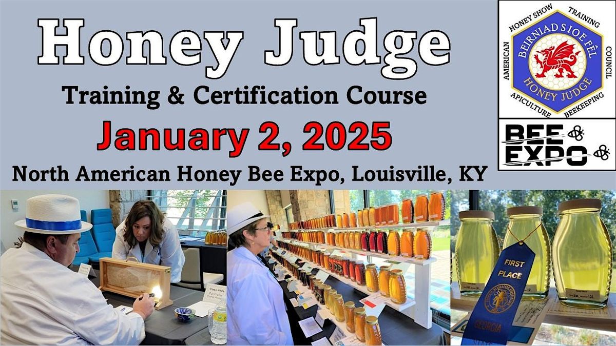 Honey Judge Training & Certification, NAHBE (Level 1)