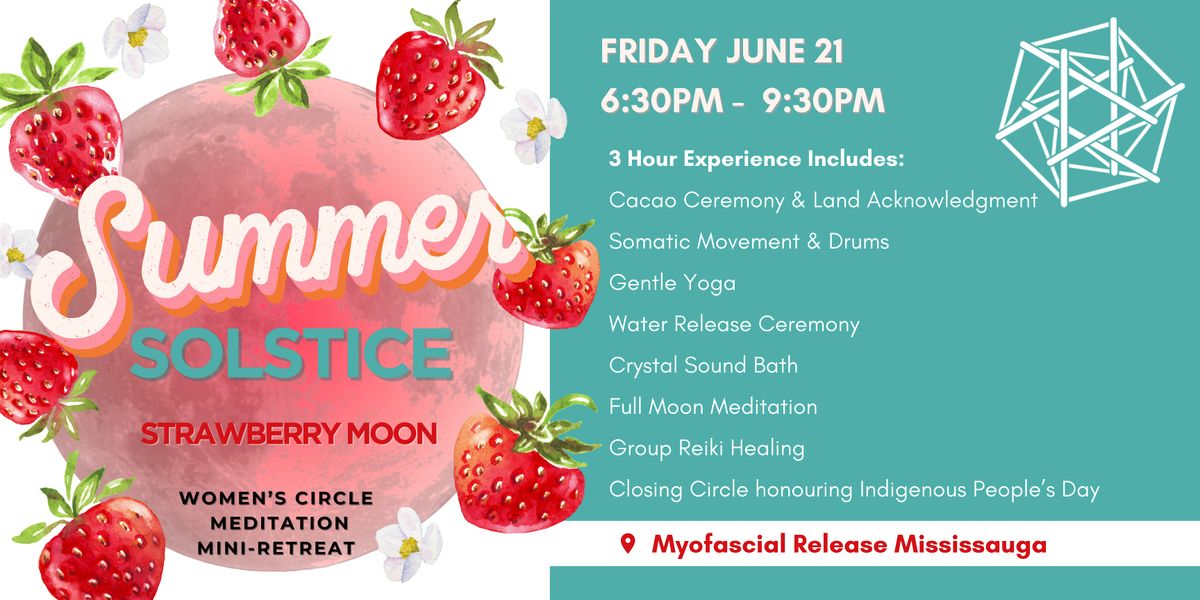 Summer Solstice Women's Circle & Full Moon Mini-Retreat