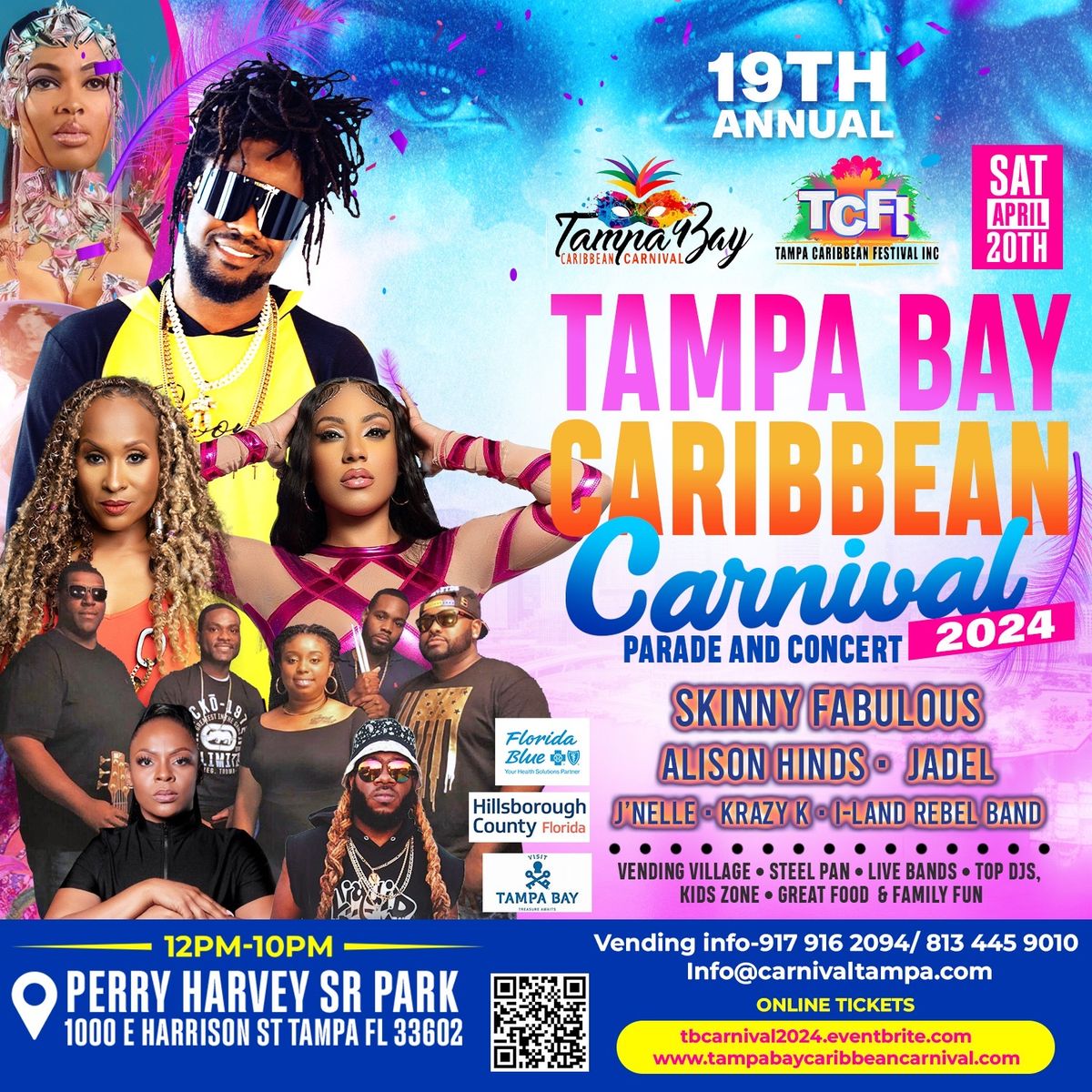 Tampa Bay Caribbean Carnival 2024 Parade&Concert
