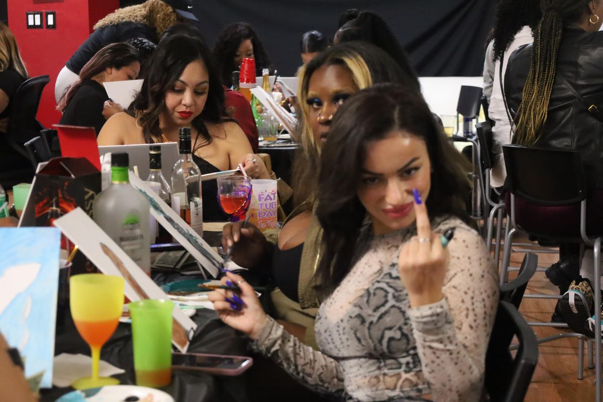 Chicago Exotic Paintings BYOB Wine & Paint Male Model, Chicago, 5 May 2023