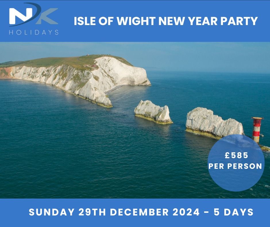 Isle of Wight New Year Party Coach Holiday 