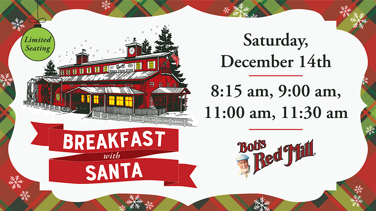 Breakfast with Santa at the Whole Grain Store - Saturday 12\/14