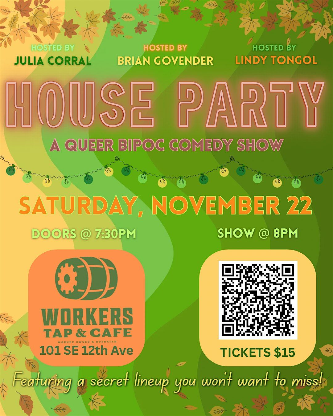 House Party - A Queer BIPOC Comedy Show