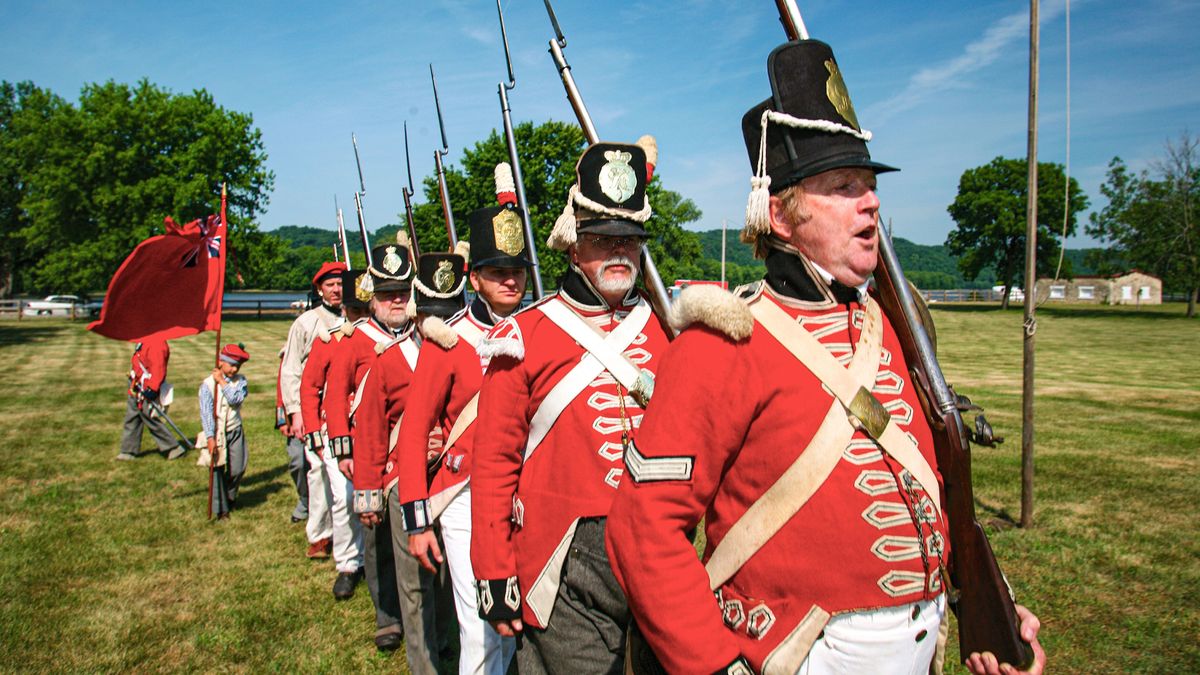 The 32nd Annual War of 1812 Battle for Prairie du Chien Living History Encampment