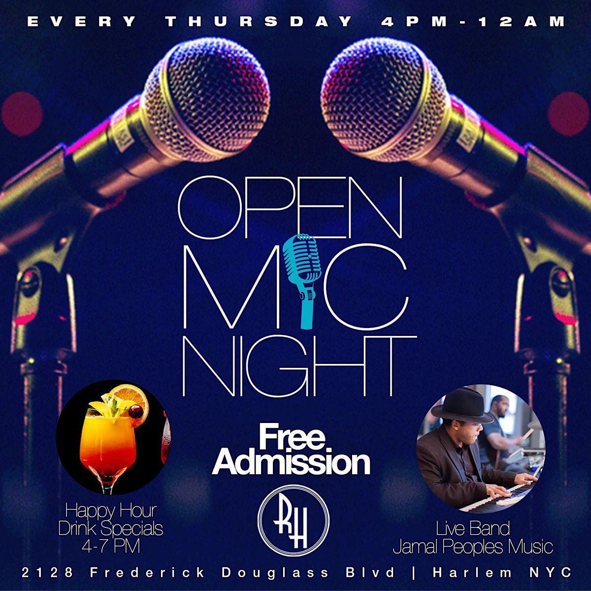 Open Mic Night | featuring Jamal Peoples Music