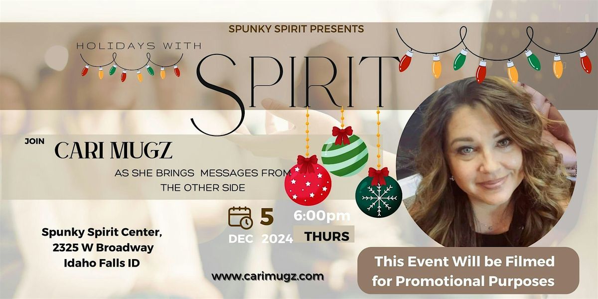 Holidays  With Spirit by Cari Mugz