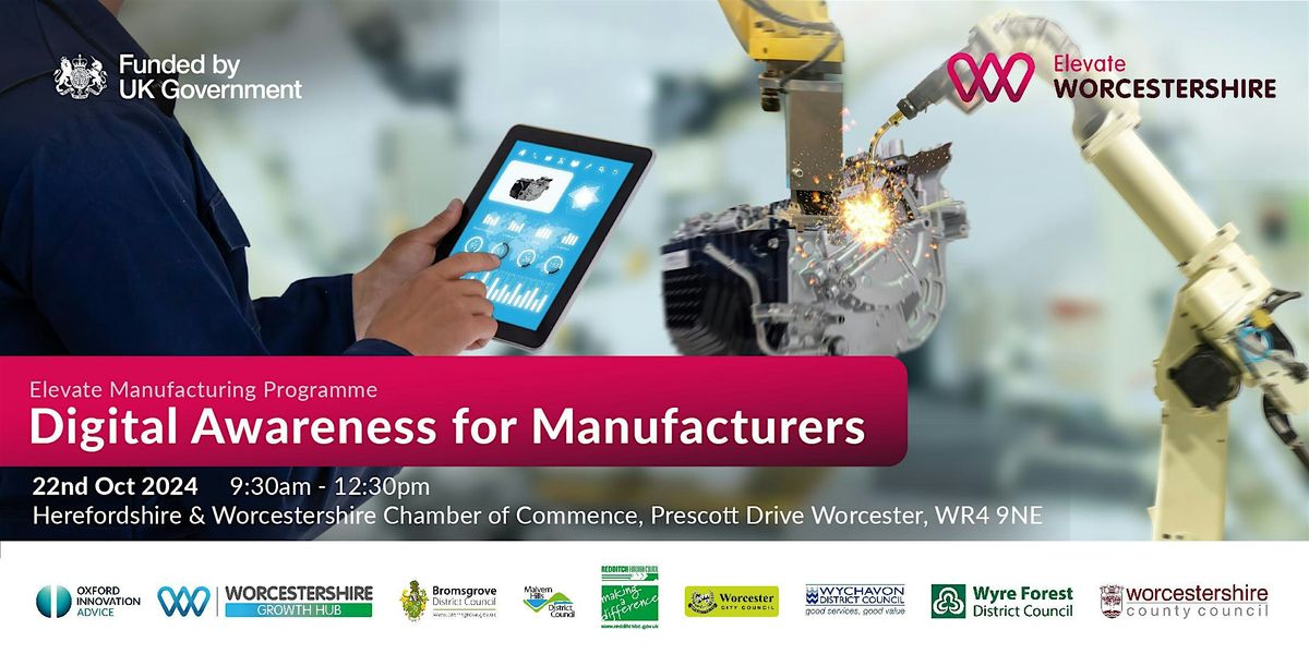 Elevate Manufacturing Programme  - Digital Awareness for Manufacturers