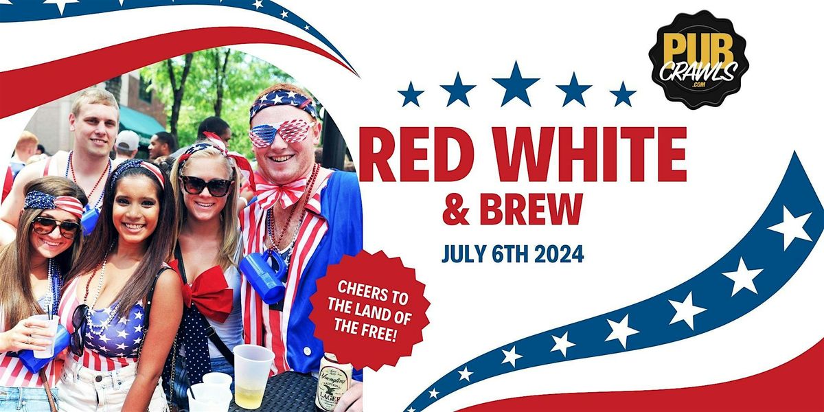 Houston Red White and Brew Bar Crawl