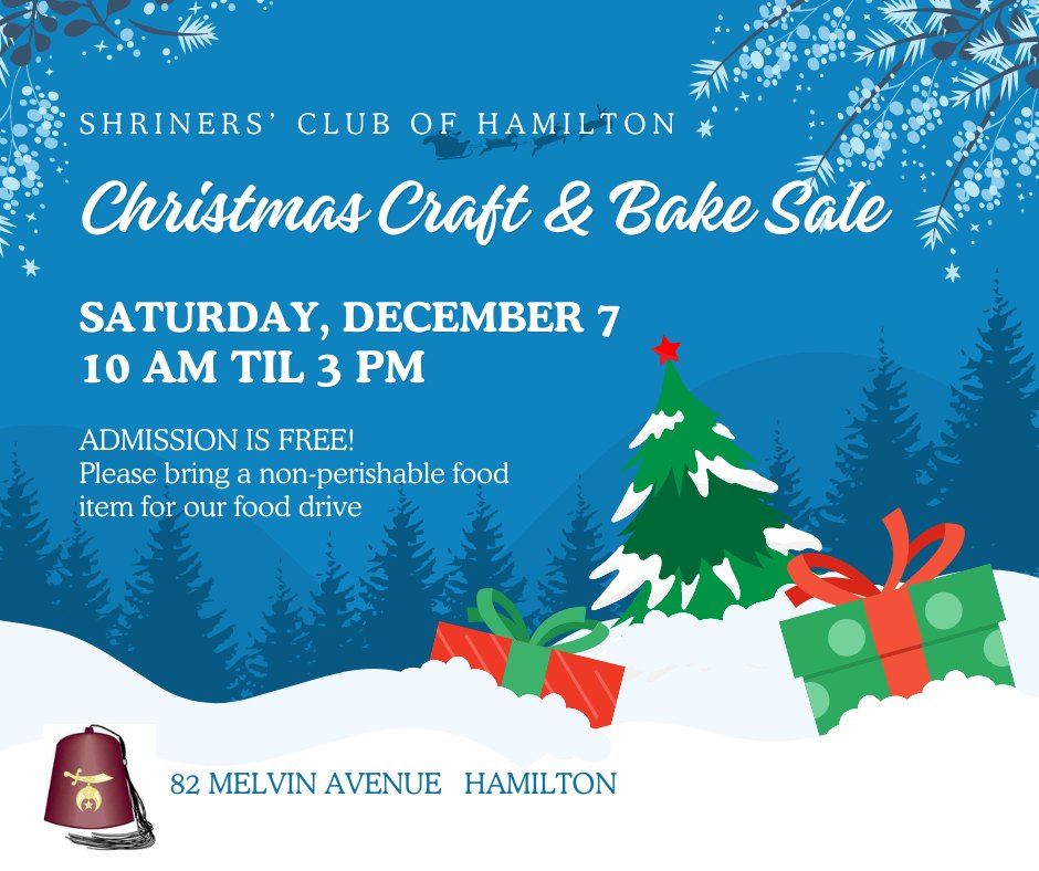 Christmas Craft & Bake Sale