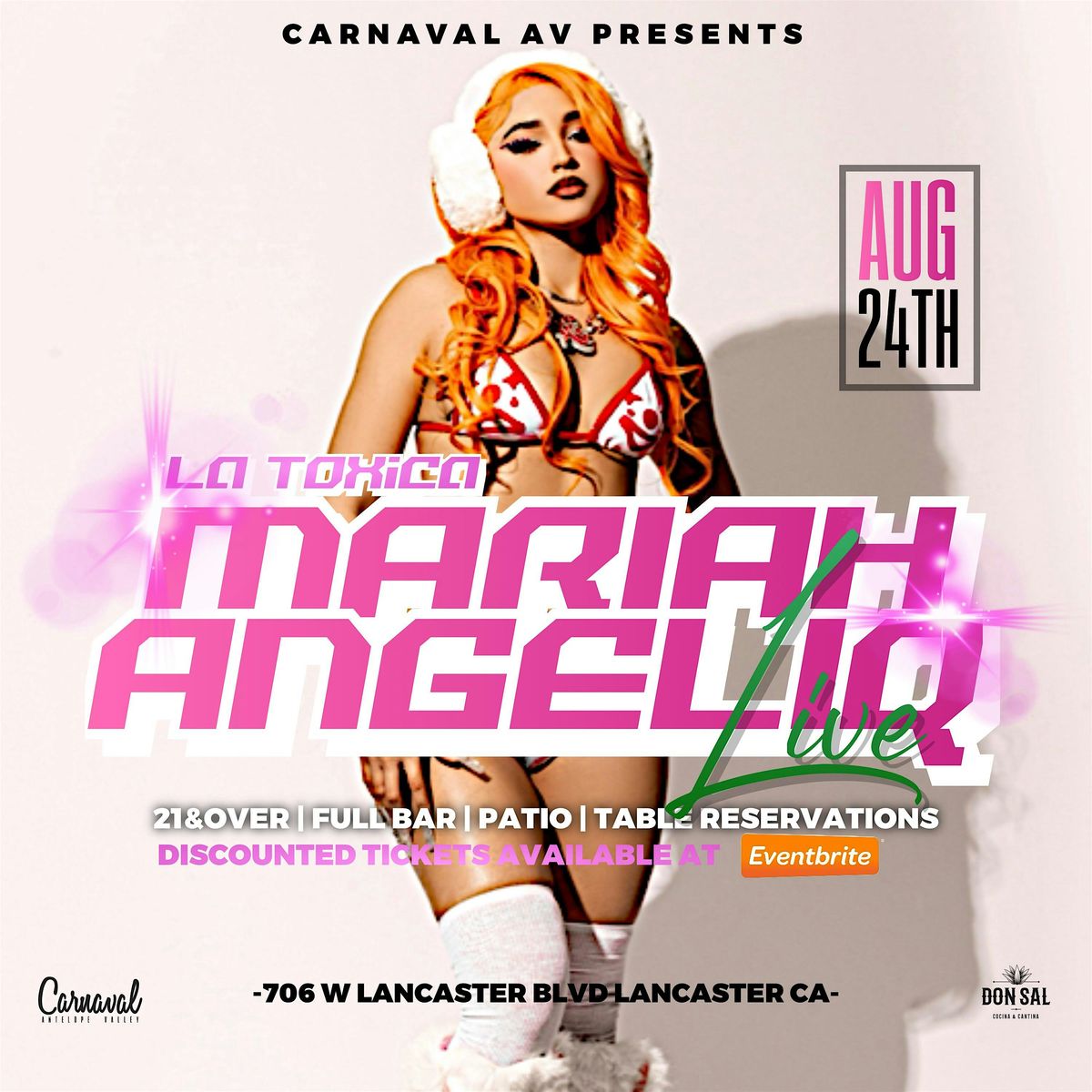 MARIAH ANGELIQ Live @Carnaval_Av