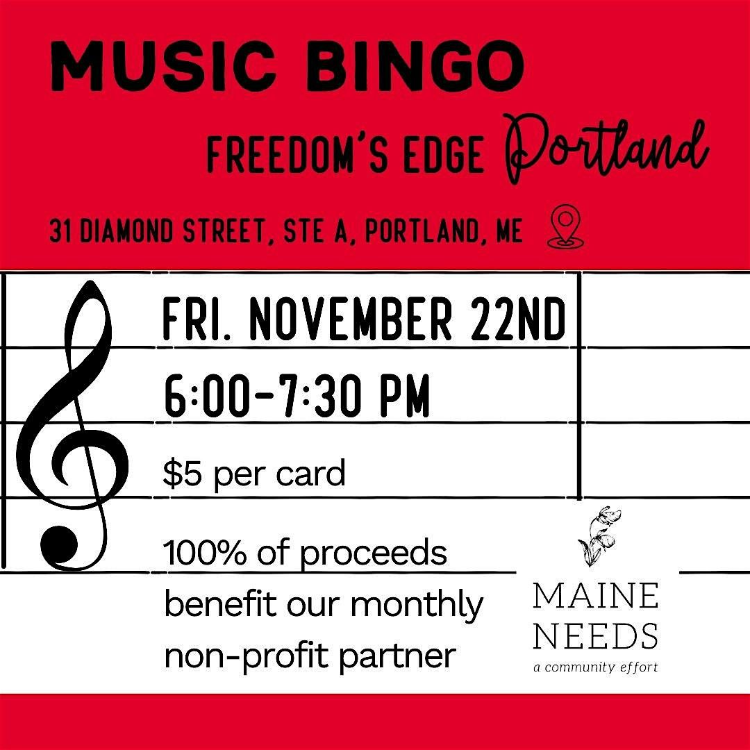 Music Bingo at Freedom's Edge Cider