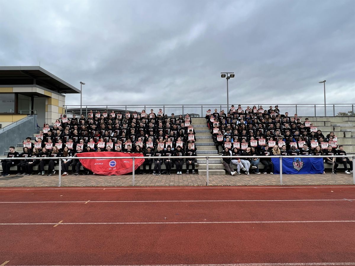 AFJROTC Veterans Awareness March