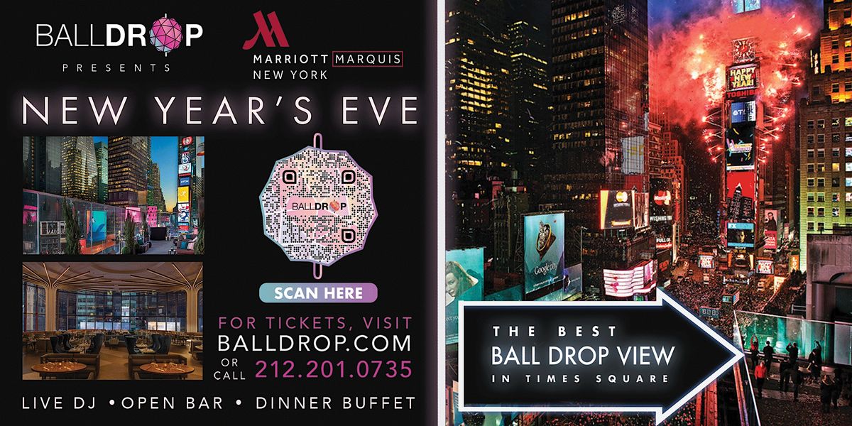 Marriott Marquis Times Square New Year's Eve 2025