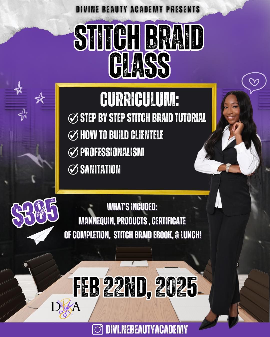 Stitch Braid Class