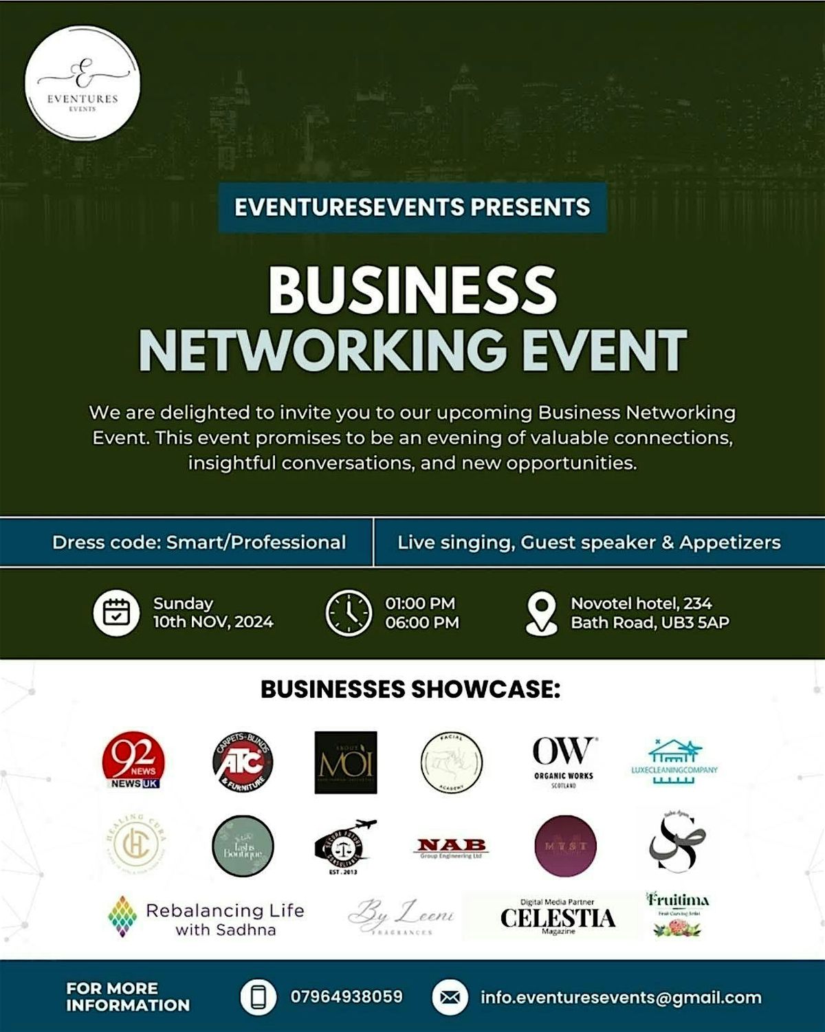 Business networking event