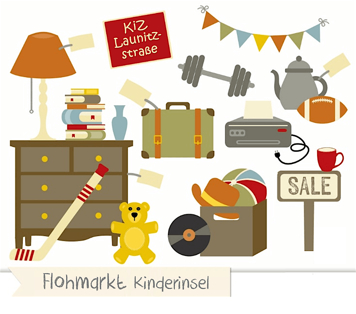 Flohmarkt Kinderinsel - Launitzstrasse Frankfurt - 12. Oktober 2024