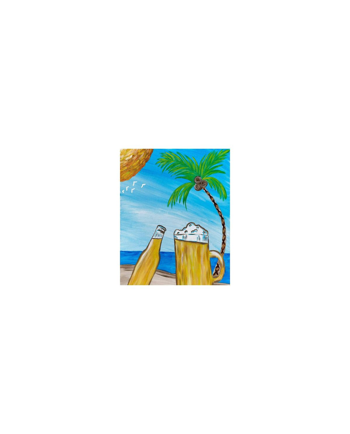 Waydo\u2019s Sand Bar - Beach Beers - Paint Party