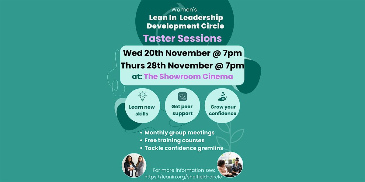 Lean In Leadership Development Circle - Second Taster Session!