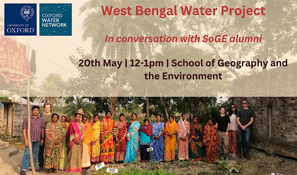 West Bengal Water Project: In conversation with SoGE alumni