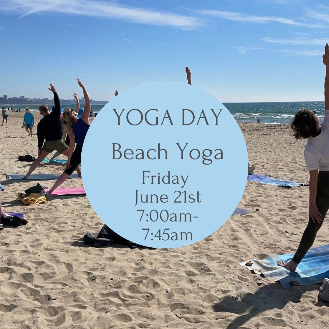 Free Beach Yoga Gathering for International Yoga Day