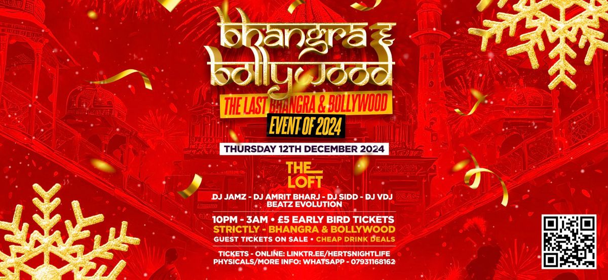 BHANGRA &amp; BOLLYWOOD - END OF 2024!