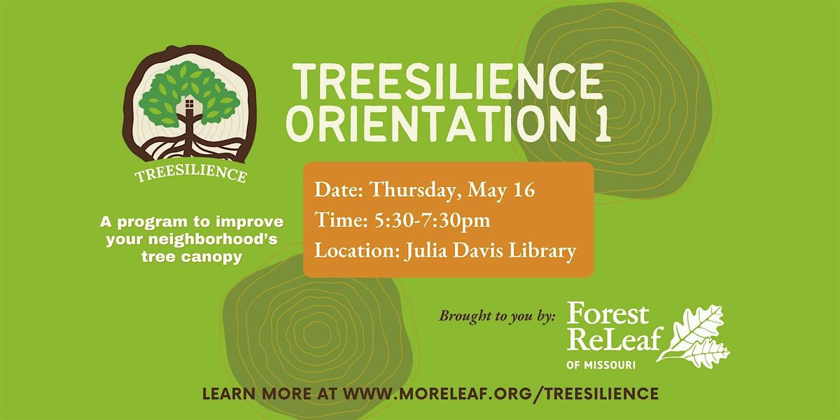 Treesilience Orientation 1
