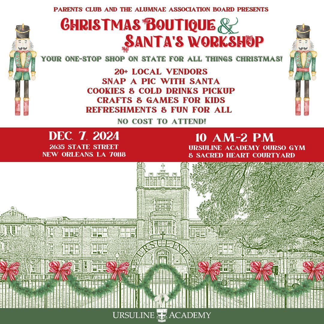 Christmas Boutique and Santa's Workshop