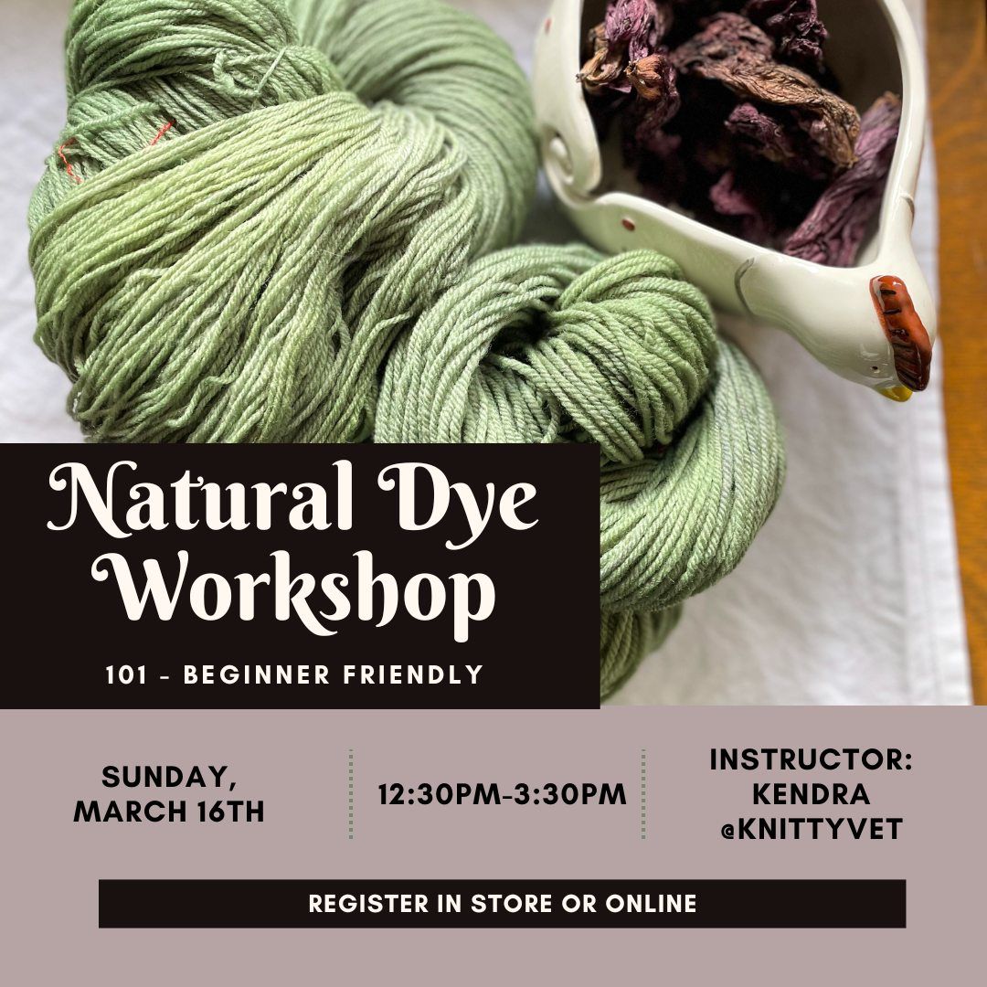 Natural Yarn Dyeing Workshop