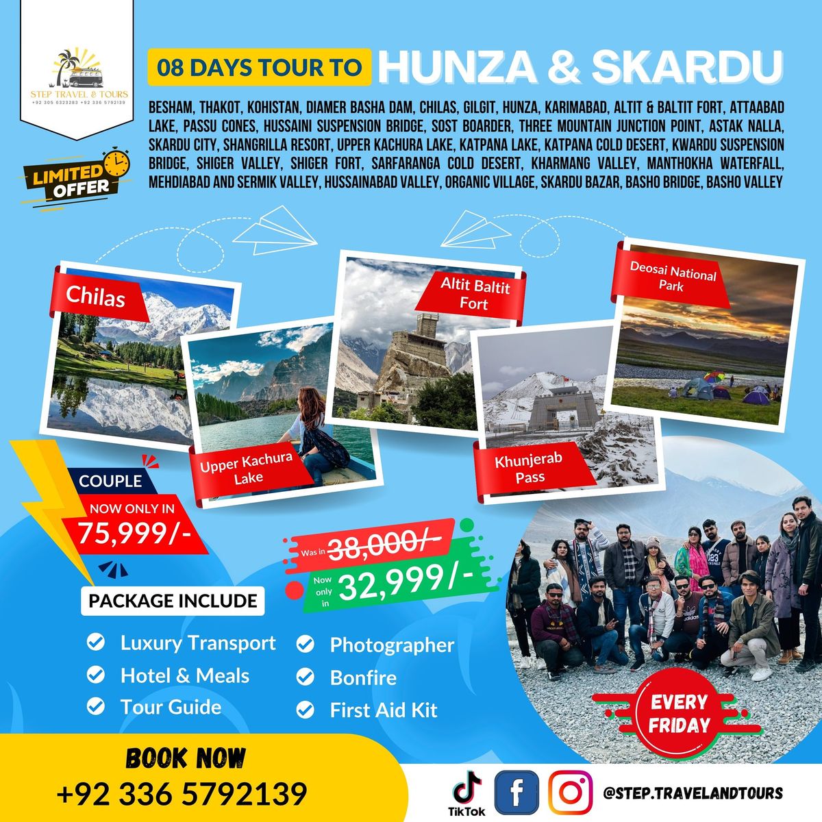 08 Days Tour To Hunza & Skardu