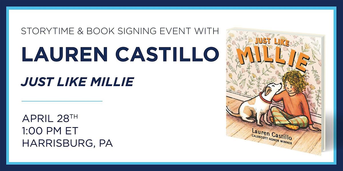 Lauren Castillo "Just Like Millie" Storytime & Book Signing Event