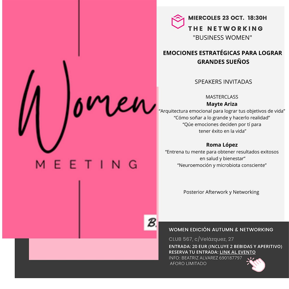 "WOMEN MEETING" - Madrid Networking