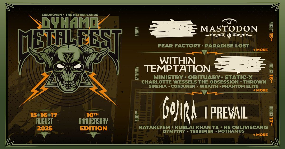 DYNAMO METALFEST | 10TH ANNIVERSARY