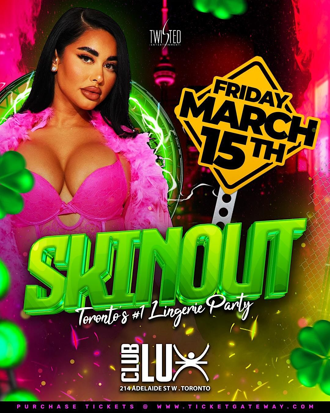Skin Out | March 15th | Club Lux