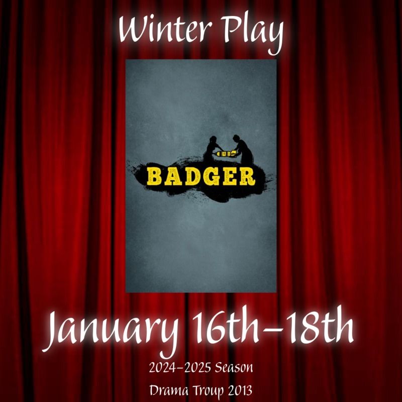 Winter Play - Badgers