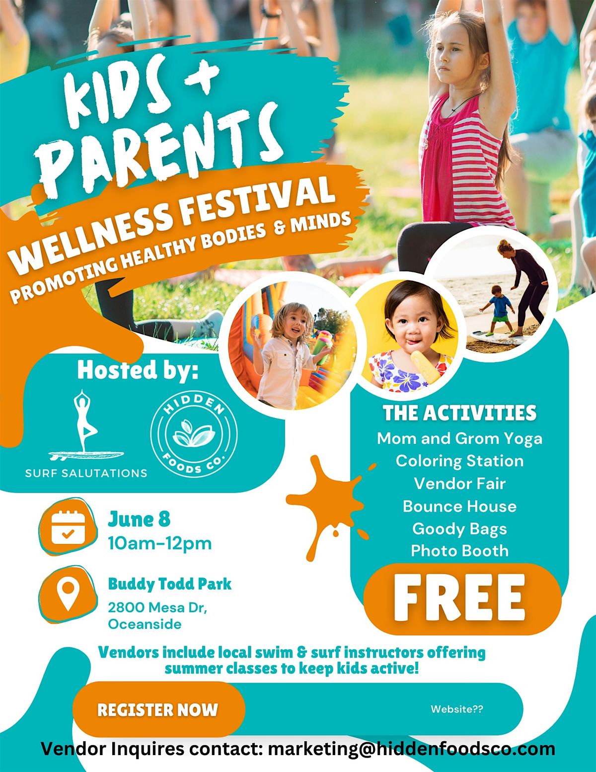 Kids and Parents Wellness Festival (Oceanside)