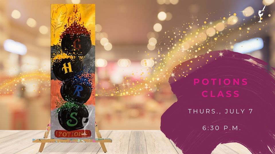 Potions Class, Painting with a Twist (3753 86th St., Urbandale, IA), 7