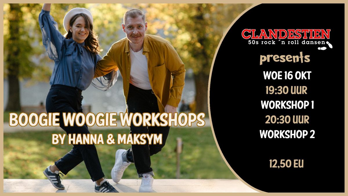 SPECIAL: Boogie Woogie Workshop by Hanna & Maksym