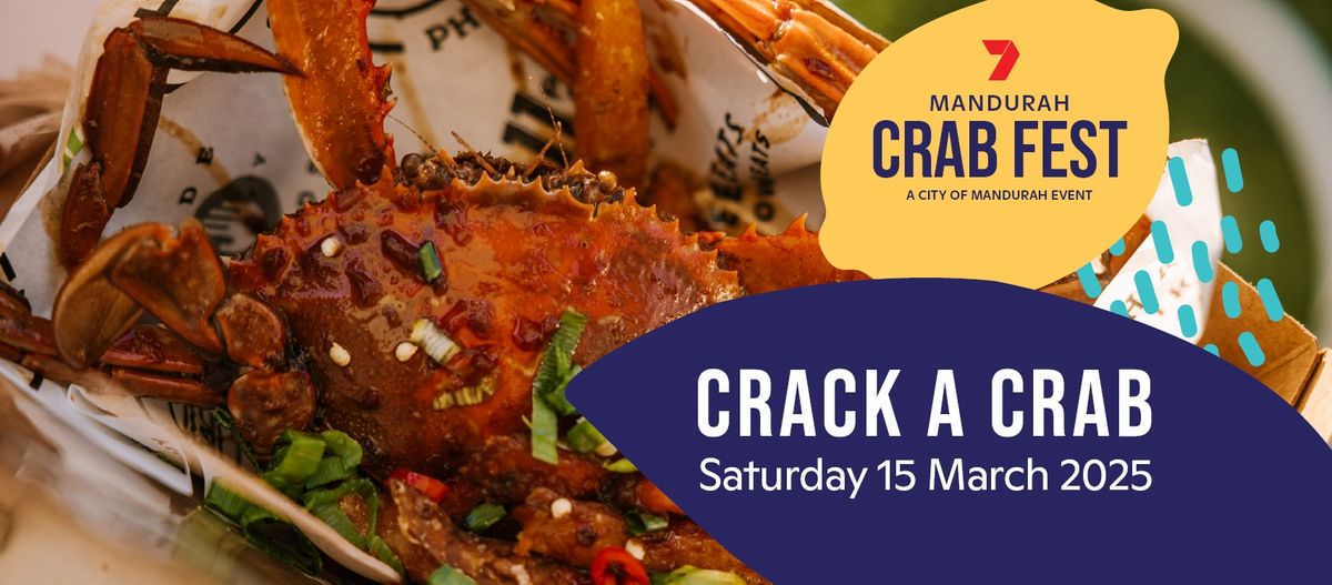 Crack-a-Crab workshop at Mandurah Crab Fest 