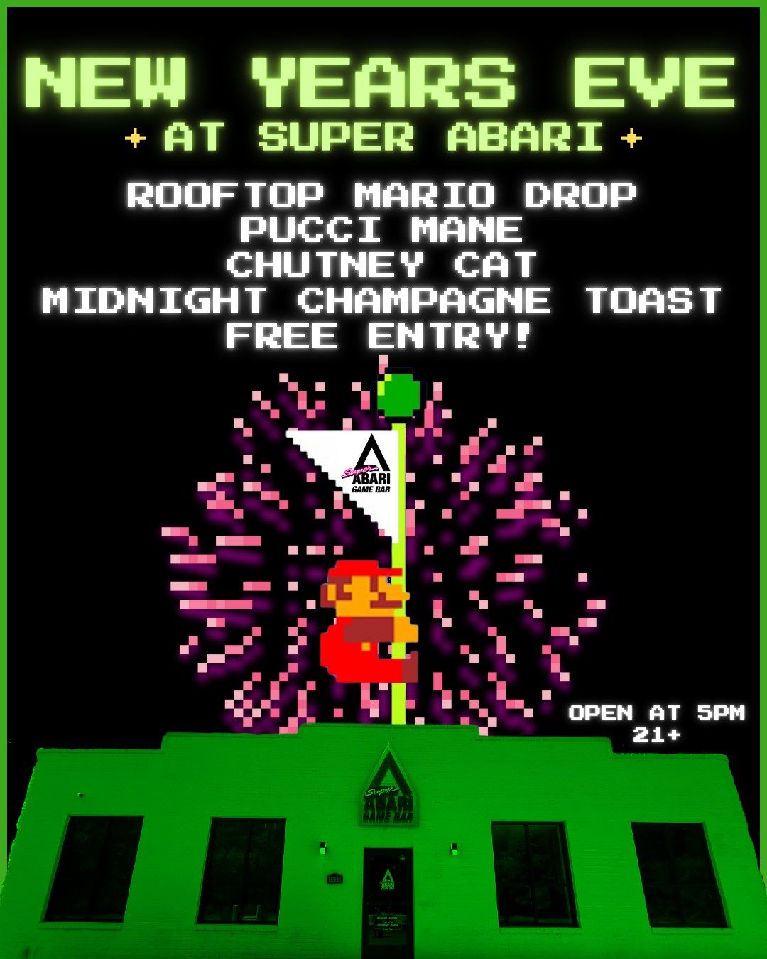 NYE at Super Abari!