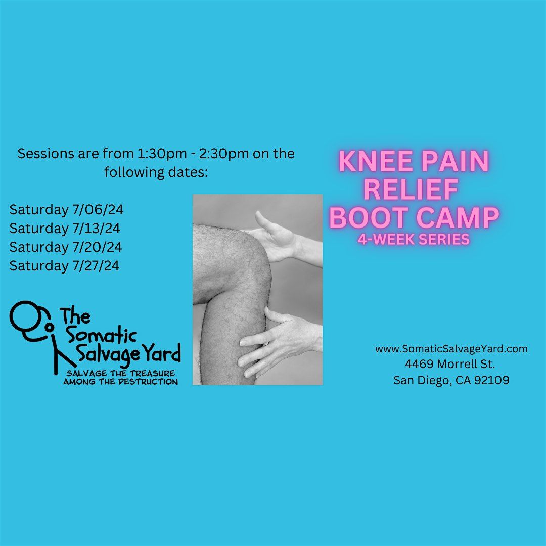 Knee Pain Relief boot camp-4 weeks