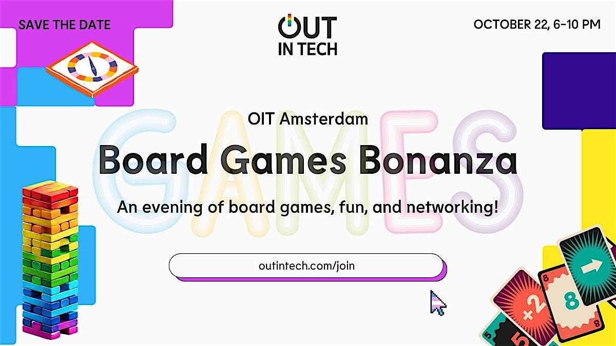 OIT Amsterdam: Queer Techies Unite for a Board Games Bonanza!